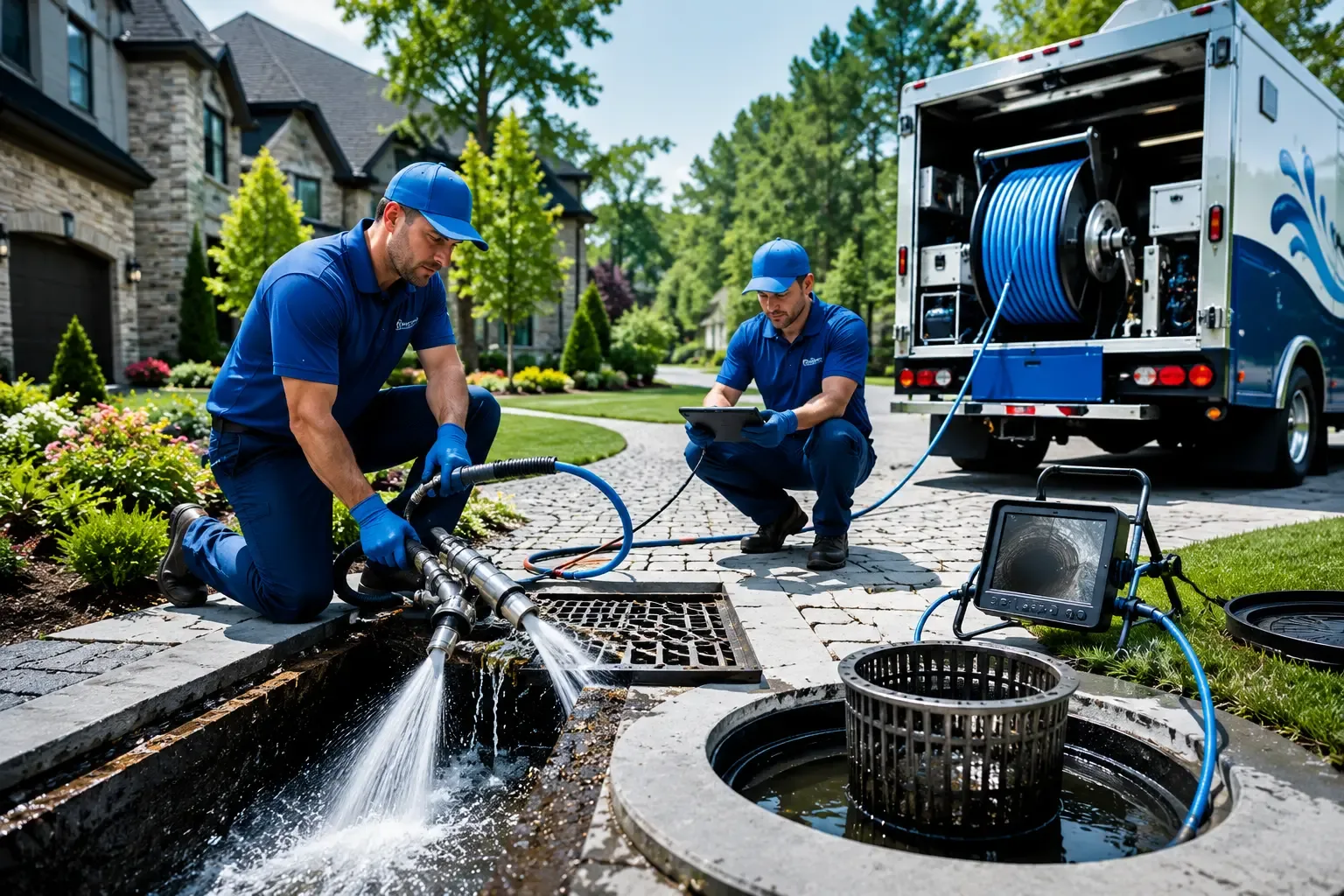 Local outdoor drain cleaning professionals in Redfield, KS